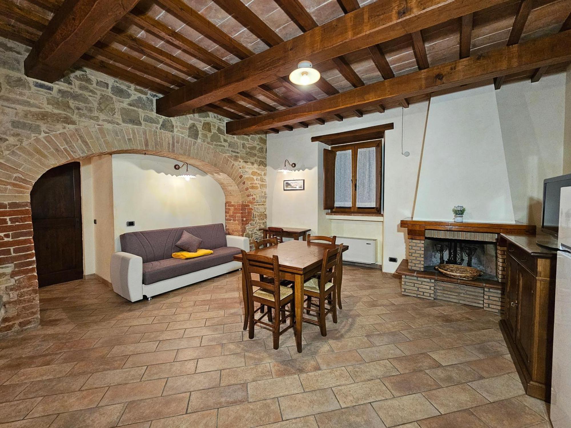 La Fonte Di Montebuono Villa Magione Rum bild