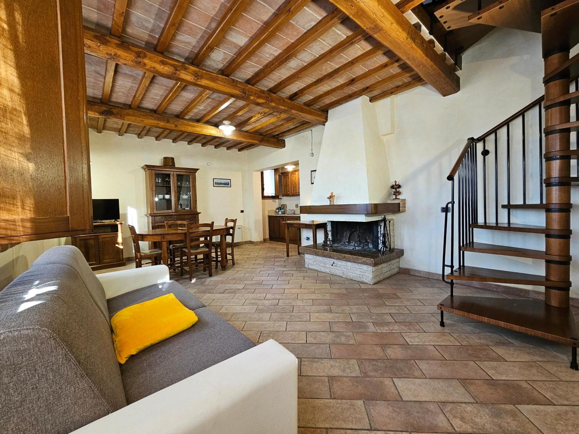 La Fonte Di Montebuono Villa Magione Rum bild