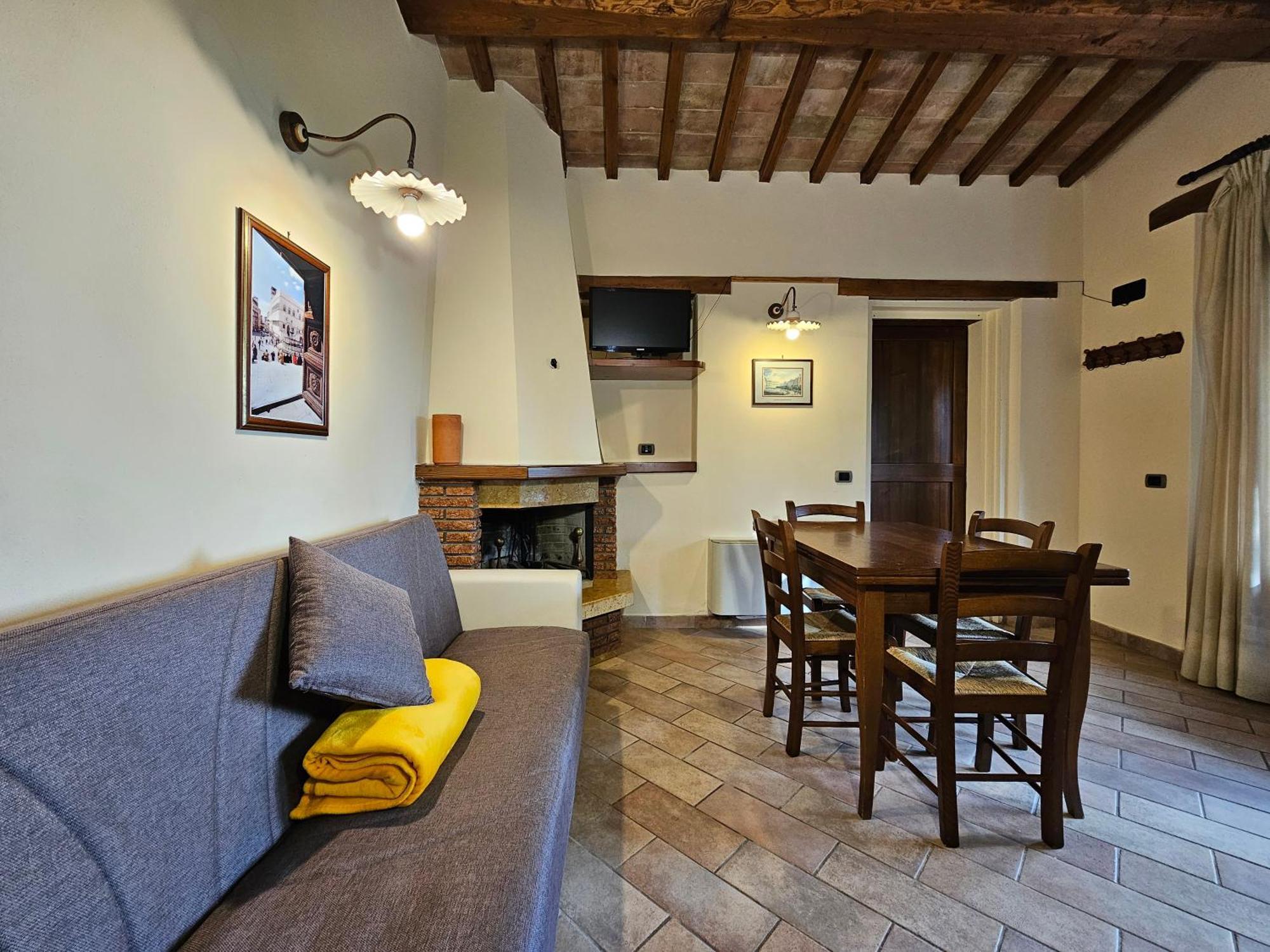 La Fonte Di Montebuono Villa Magione Rum bild