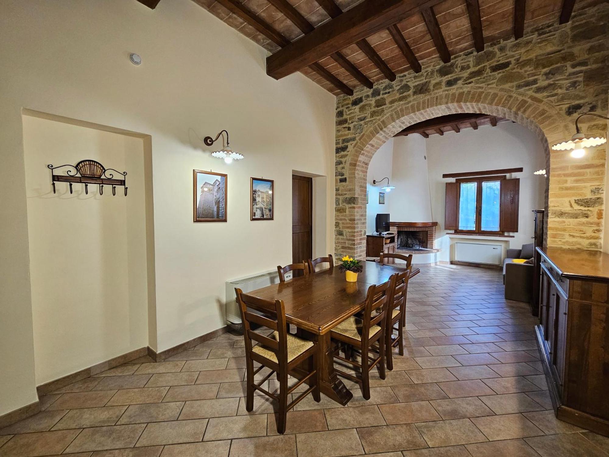 La Fonte Di Montebuono Villa Magione Rum bild